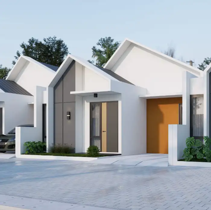 Tipe Al Barack Exterior Jassin Residence