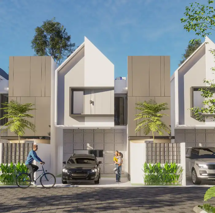 Tipe Verbena Exterior Jassin Residence